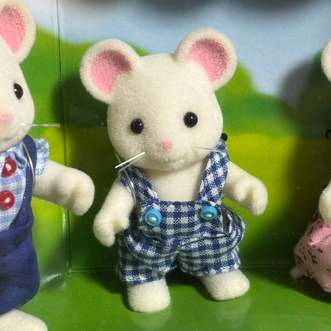 シルバニアファミリー ミルキーマウスファミリー カリコクリッターズ海外版Sylvanian Families YUZUMIYA_COM