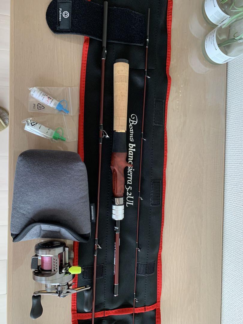フィッシュマンロッドとシマノ17コンクエストBFS HG 美品　値下げ