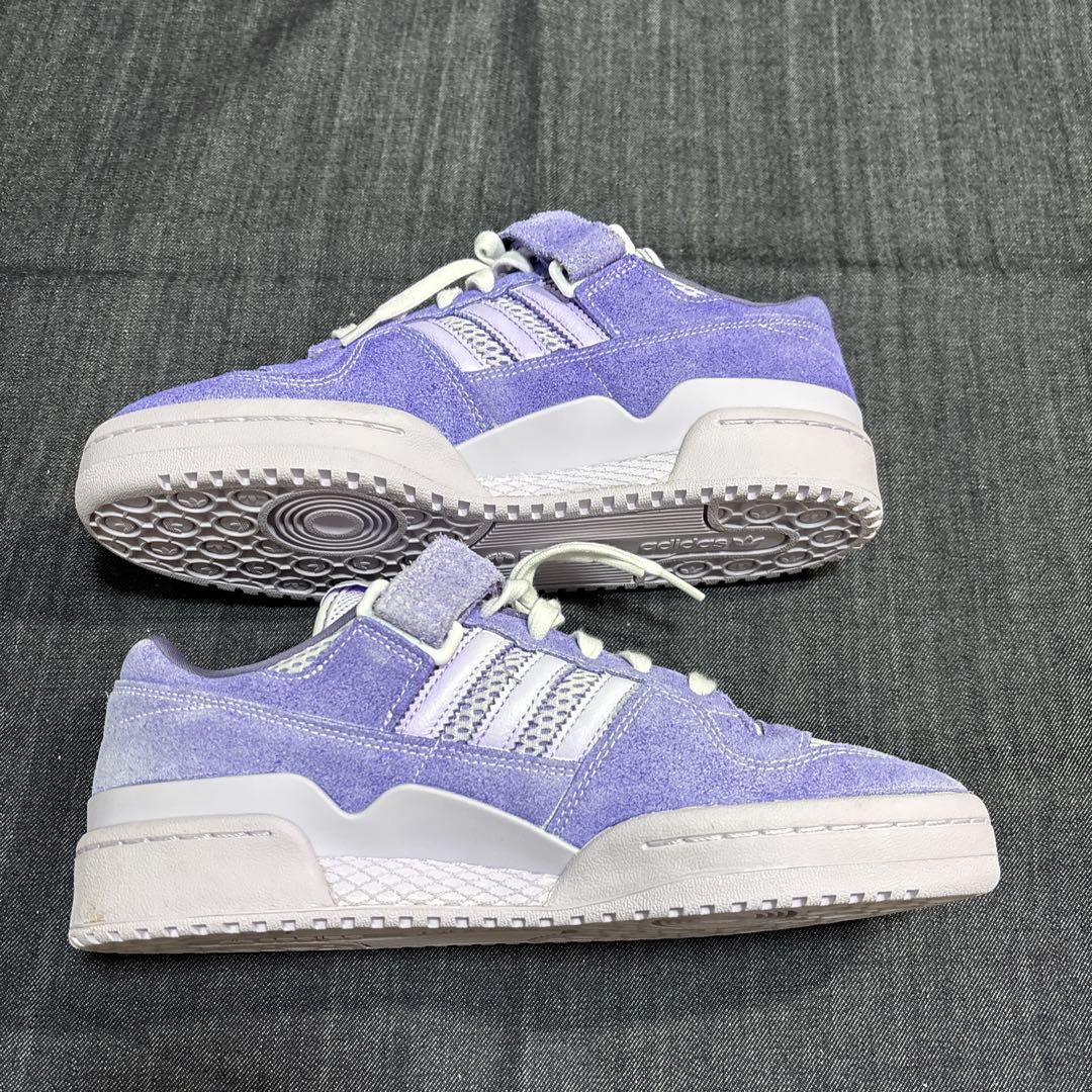 数々の賞を受賞 adidas フォーラムローカット ☆レアカラー 27cm パープル 靴