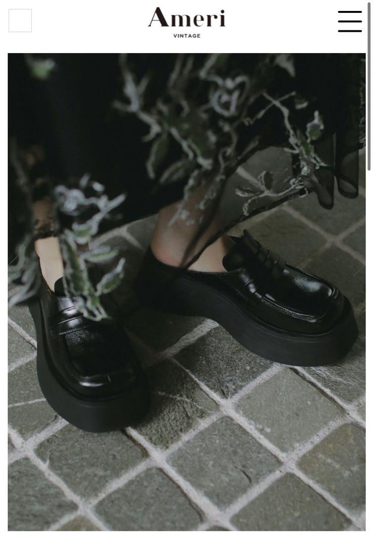 靴 SABO LIKE PLATFORM LOAFER ameri