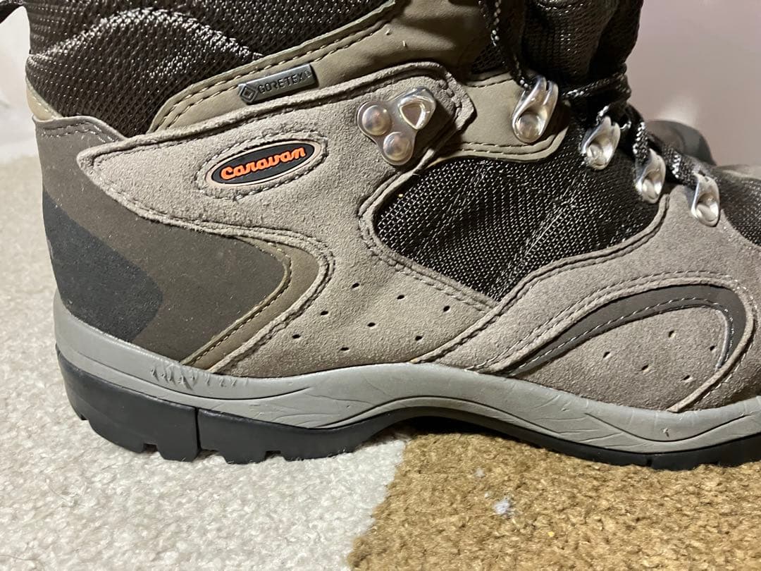 キャラバン ゴアテックス 登山靴 28.5㎝　Caravan グレー