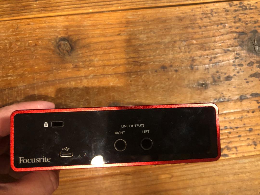 DTM・DAW Scarlett Solo 3rd Gen