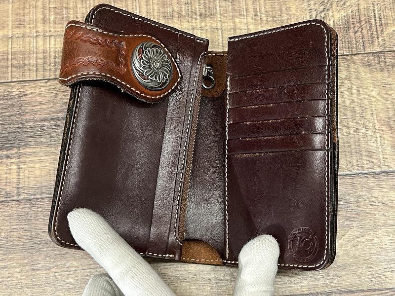 専用　ケイシイズ シェリダン フラワー カービング エレノア ウォレット