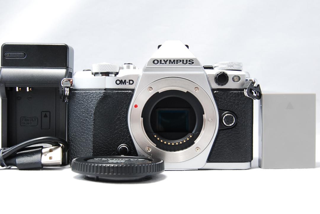 OLYMPUS OM-D E-M5 Mark II シルバー 電源スイッチ不良