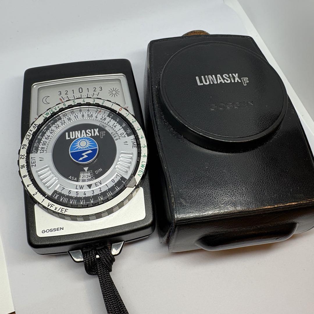 美品 GOSSEN LUNASIX F 露出計 ドイツ製