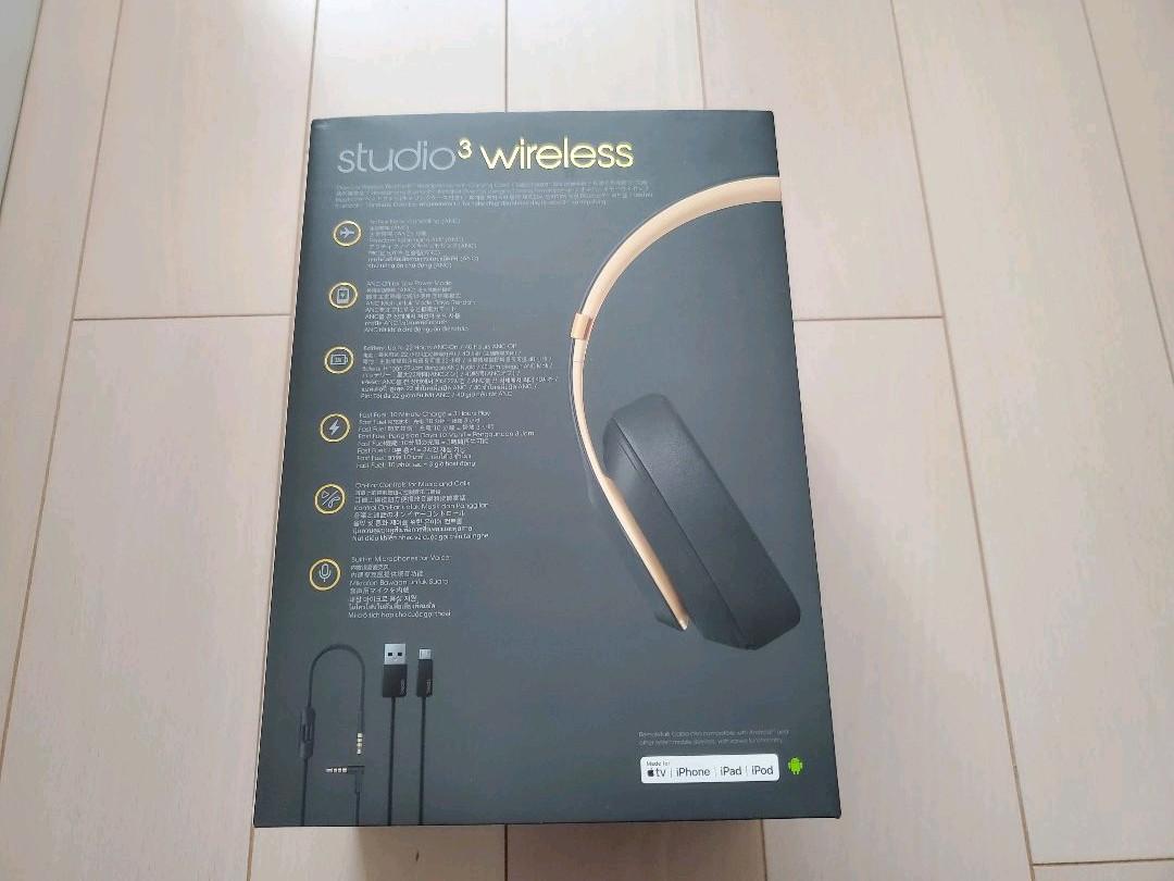 正規店国産 Beats Studio3 wireless ノイズキャンセリング fa23z-m77168896557 即納新品