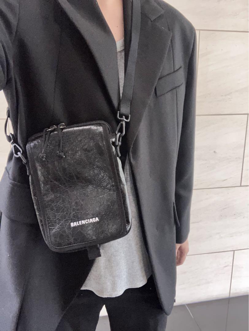 未使用　BALENCIAGA ショルダーバッグ ブラック