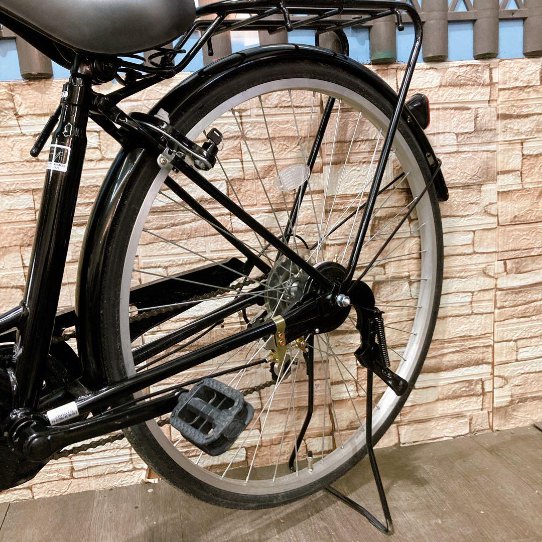 cエリア配送価格 シティ車 GrasGow ブラック 27インチ 変速付き