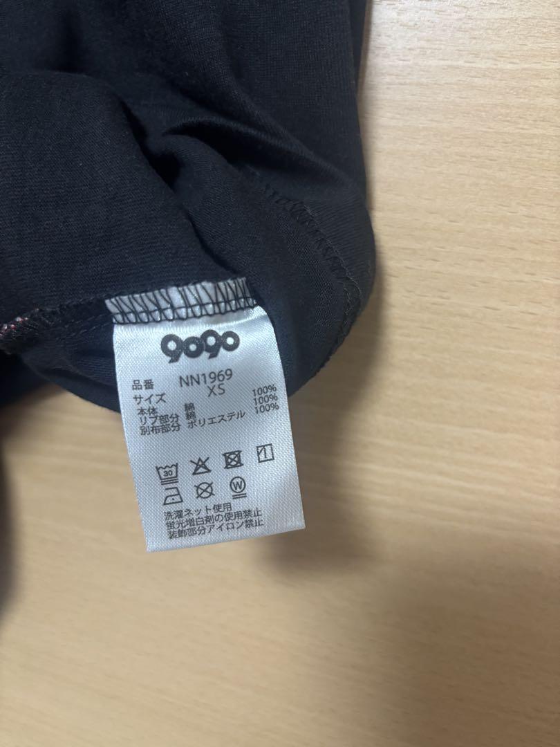 9090 OG Logo Tee ブラック XS