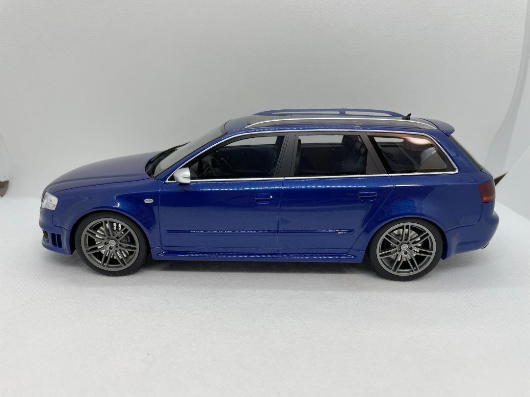 505-004 OTTO 1/18 アウディ Audi RS4 B7 Blue