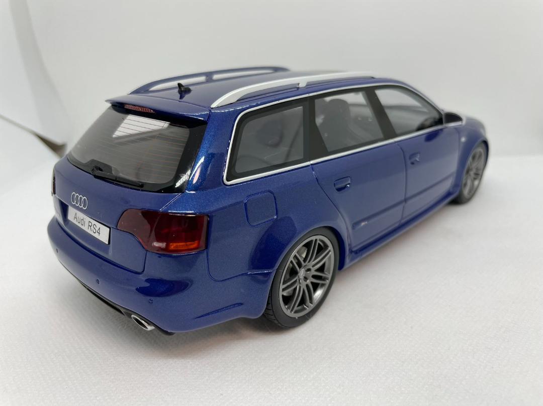 505-004 OTTO 1/18 アウディ Audi RS4 B7 Blue