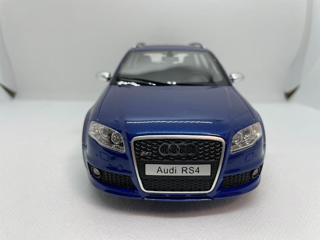 505-004 OTTO 1/18 アウディ Audi RS4 B7 Blue