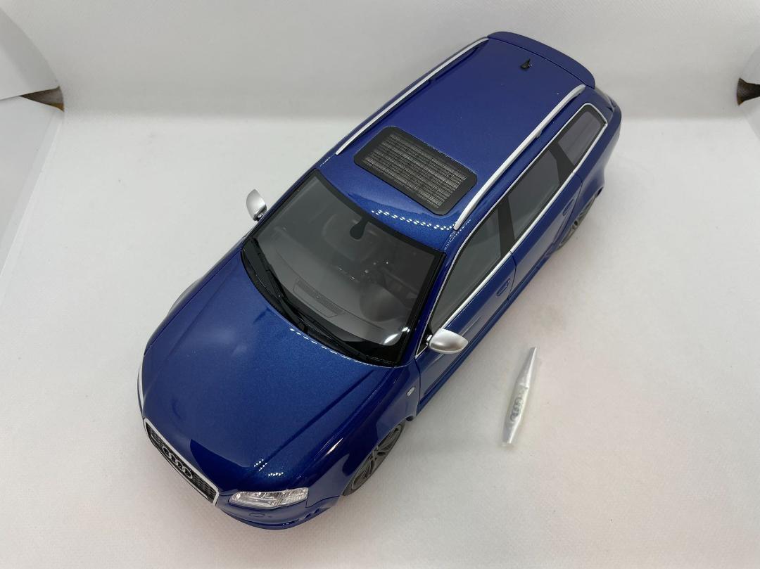 505-004 OTTO 1/18 アウディ Audi RS4 B7 Blue