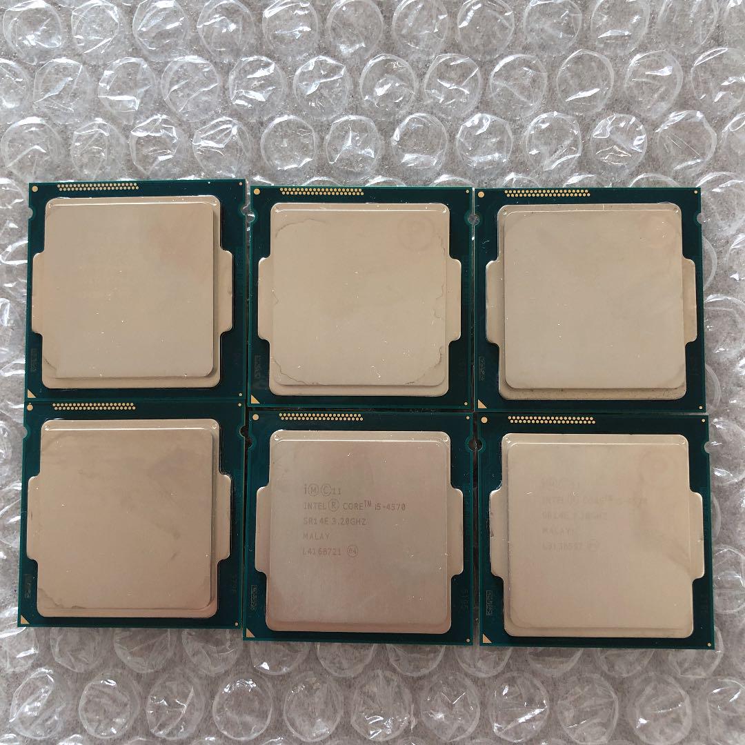 Intel Core i5 4570 SR14E 3.2GHz セット 買取格安 www