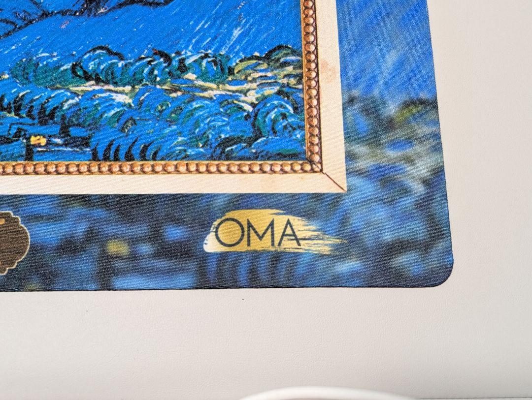 星月夜 The starry night Van Gogh プレイマット OMA 星月夜 The starry night Van Gogh プレイマット OMA