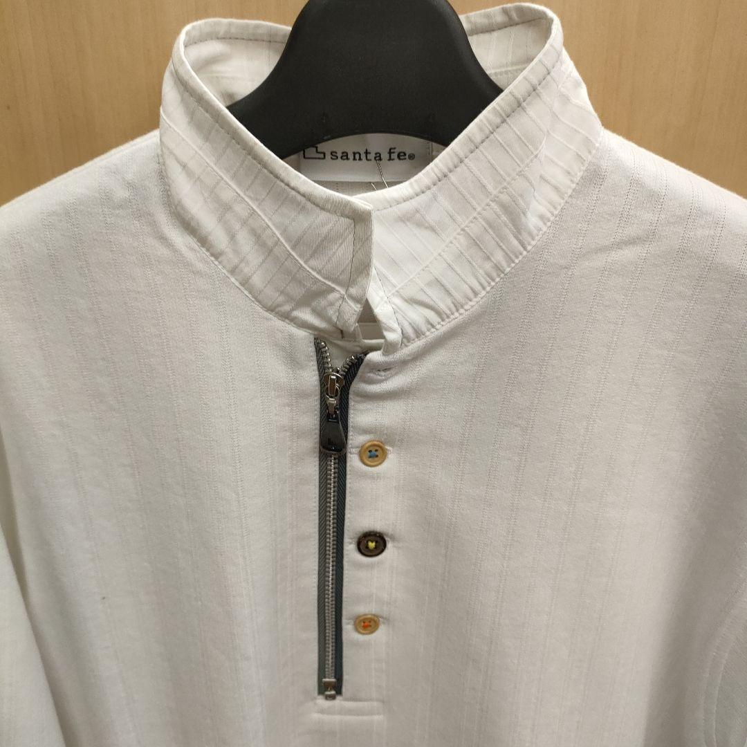 完売 fee santa ハーフジップ L 長袖シャツ メンズウェア