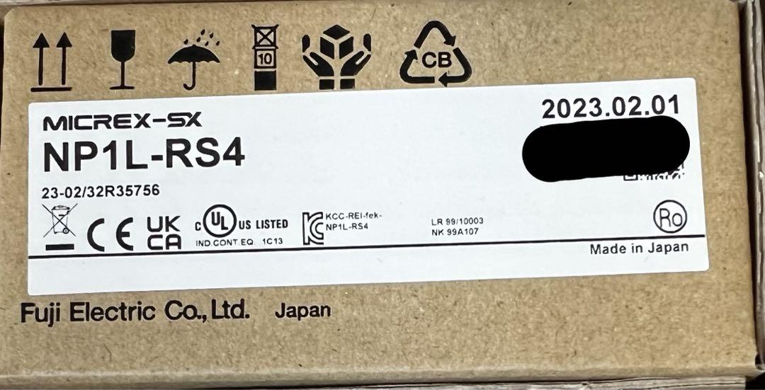 新品 NP1L-RS4 1台 富士電機シーケンサ 正規品