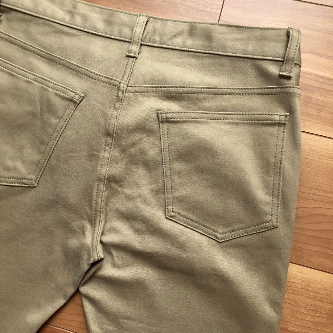 名品 LOUNGE LIZARD leeサテンストレッチパンツ size2