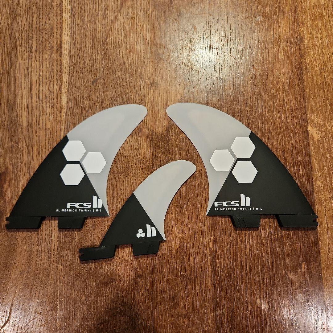 FCS II AL MERRICK TWIN + STABILISER FIN SET - FCS JAPAN