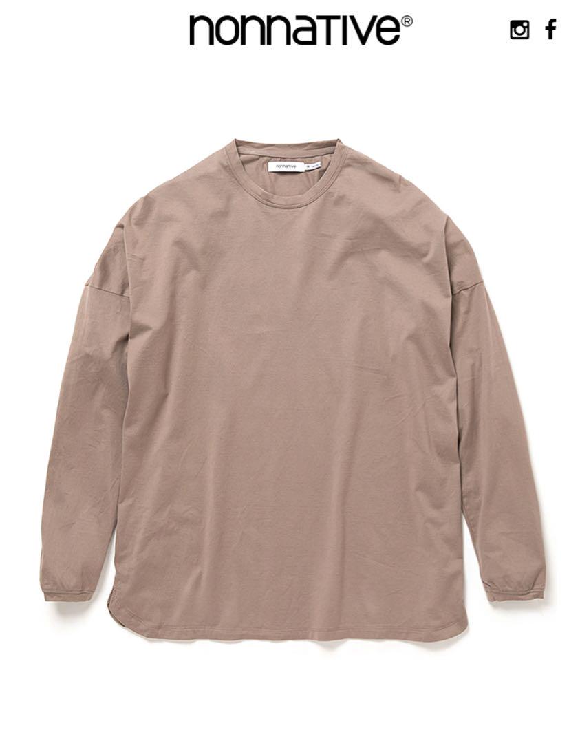 nonnative Tシャツ・カットソー 茶 0480525Y0150 nonnative CLERK L/S TEE COTTON 茶 39TH - メルカリ