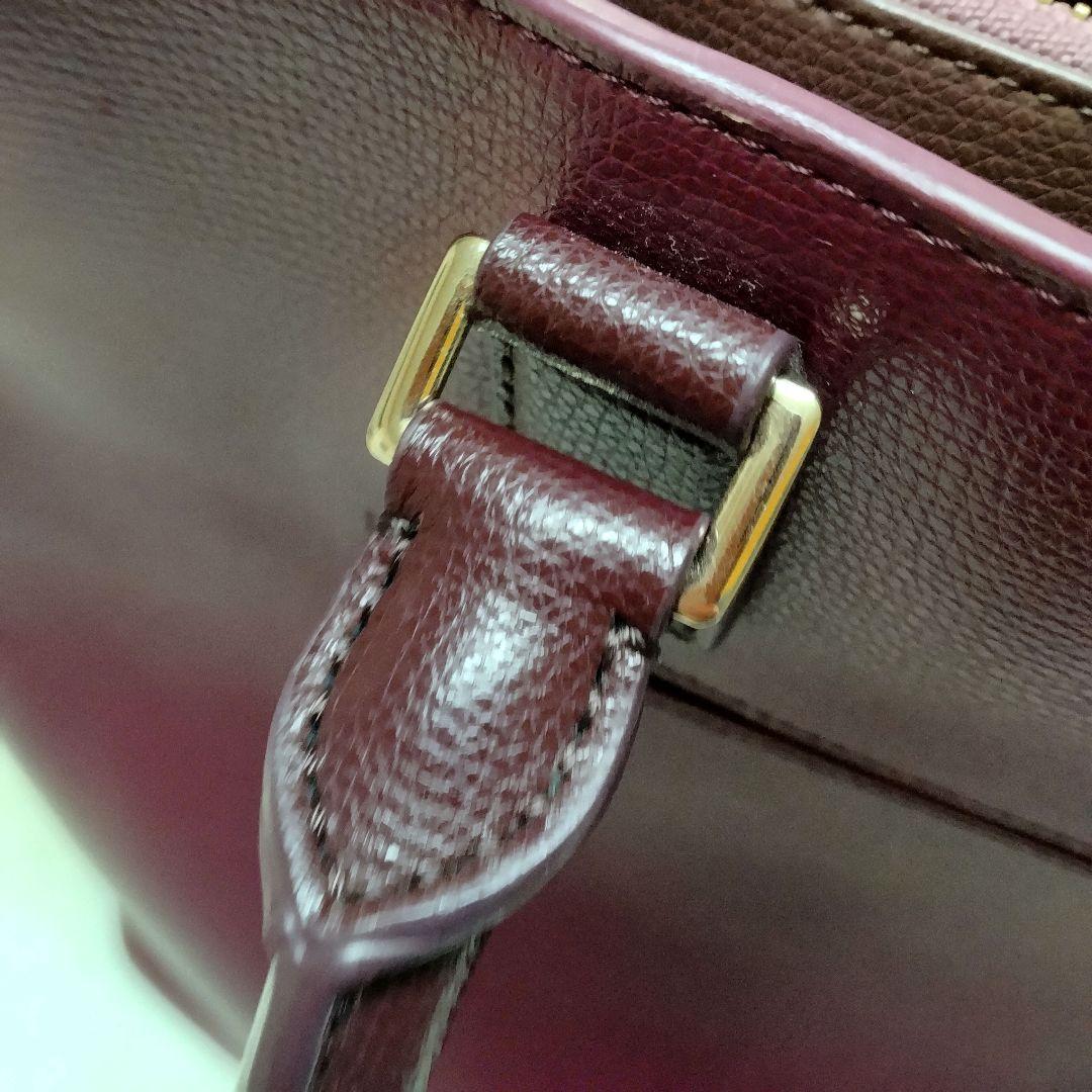 アメリカ通販ファッション Paul Smith バッグ 25cm x 約39cm ハンドバッグ バーガンディ バッグ