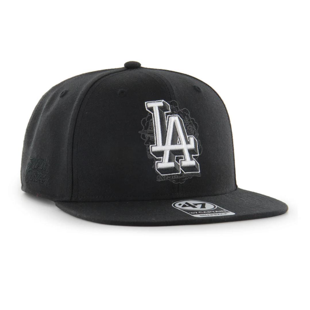 MISTER CARTOON DODGERS 47 GRAFFITI CAP 黒