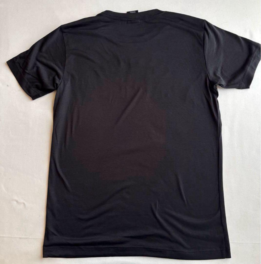 z505新品オークリーOAKLEY黒メンズ(S)半袖TシャツBIGロゴ未使用