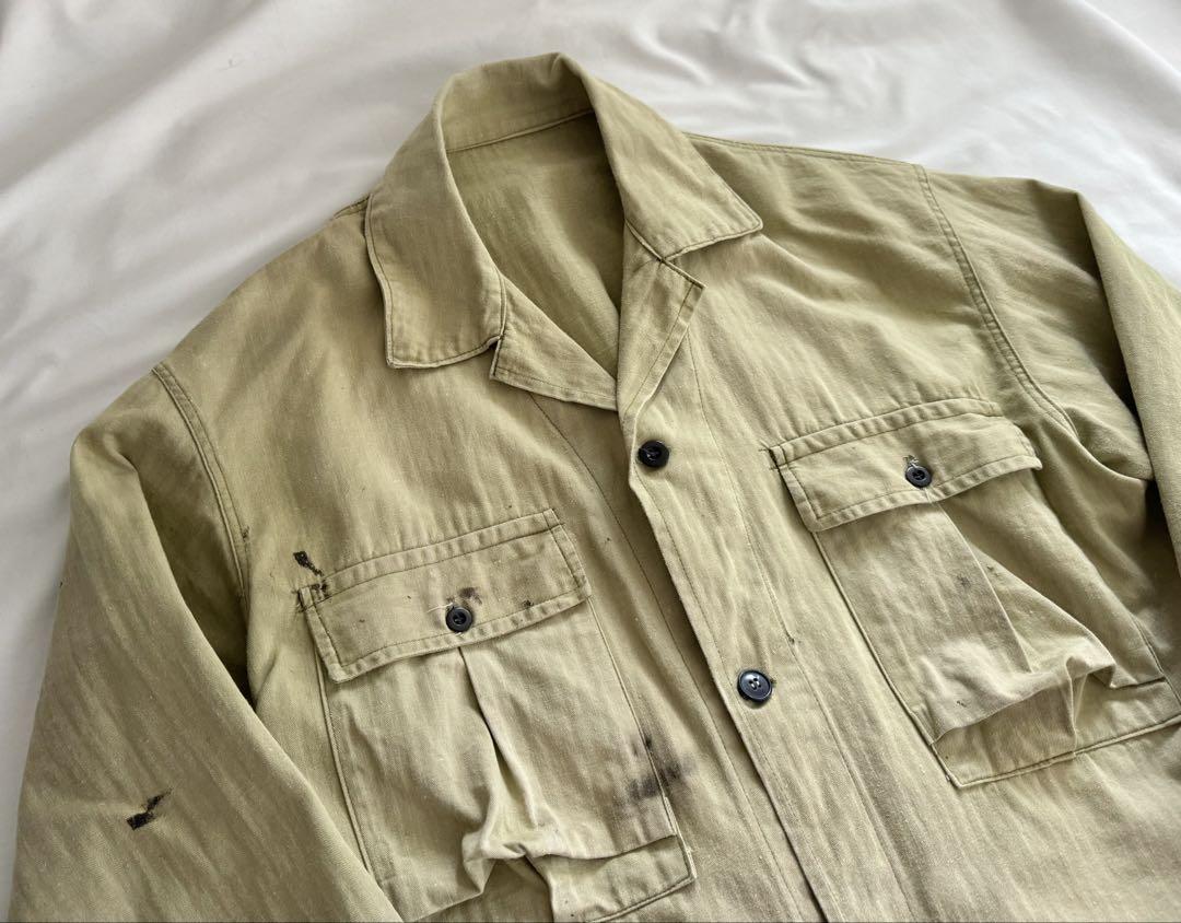 ビンテージ　1940’s US ARMY M-43 HBT ジャケット