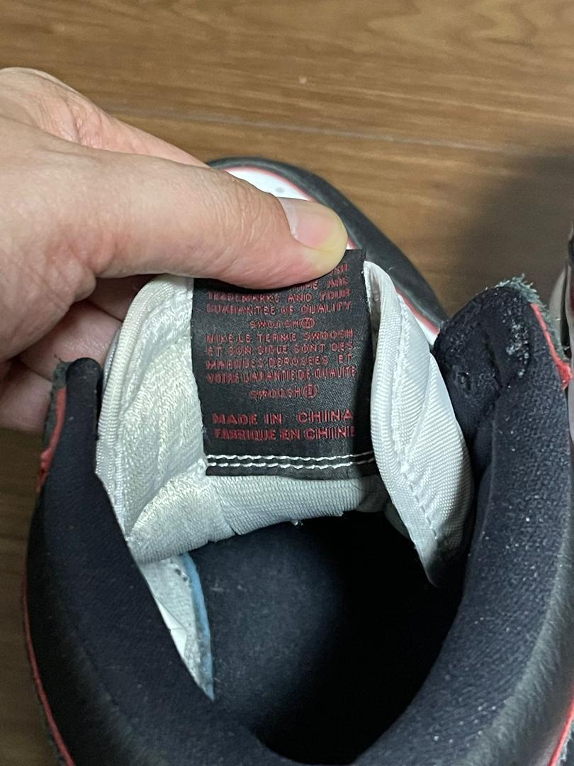 ナイキ エアジョーダン1 ジムレッド Nike AIR JORDAN 日本29