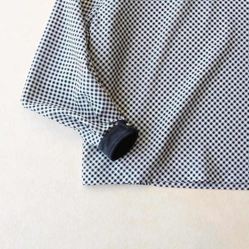 最終価格 新品ザ・リラクス(THE RERACS)スタンドカラーバックジップ