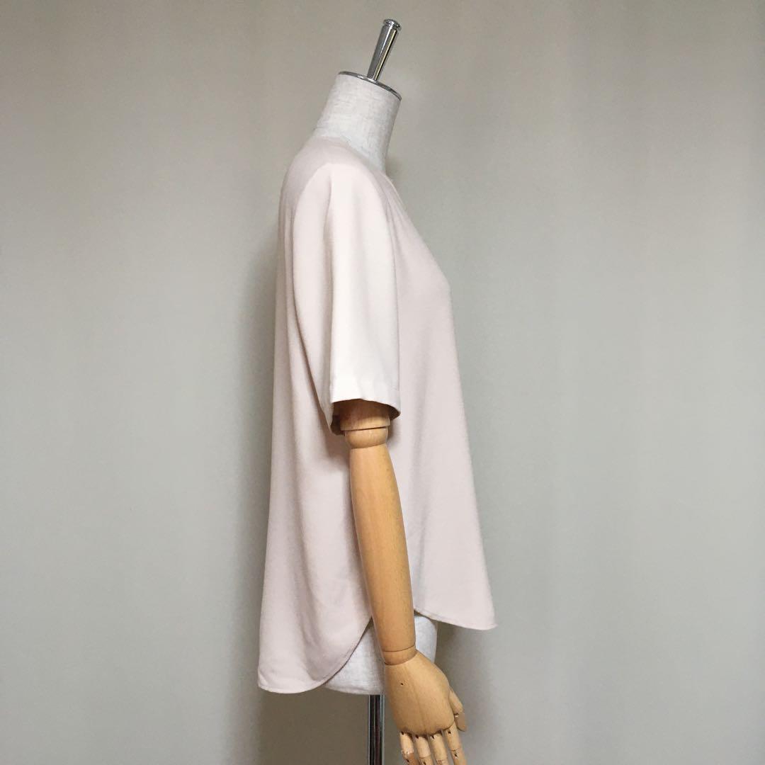 美品】Theory セオリー 定価2.8万 洗える 半袖ブラウス Sサイズ