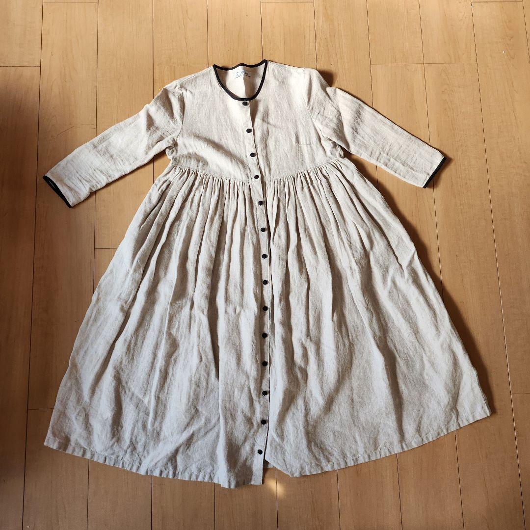 Curly doll フロントボタン　ワンピース