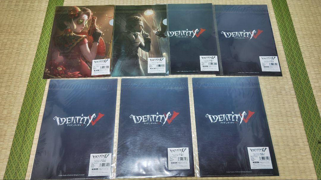 IdentityV 第五人格 クリアファイル A B 設定画 UR 9枚 セット IdentityV 第五人格 クリアファイル A B 設定画 UR 9枚 セット
