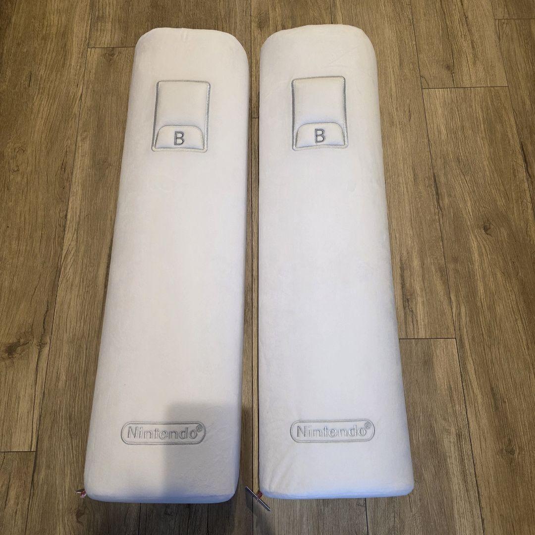 ニンテンドーミュージアム 限定 Wii コントローラー クッション　2個セット ニンテンドーミュージアム限定 Wii コントローラー クッション