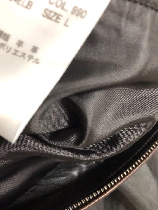 にコメント レザー 本革 ポールスミス ラムレザー 羊革 NwFEX-m77187178255 ジャケット ライダース シングル メンズ