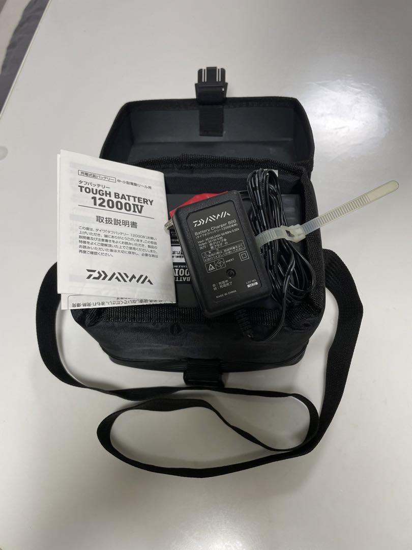 ダイワ　タフバッテリー　12000Ⅳ 中•小型電動リール用　充電式　船