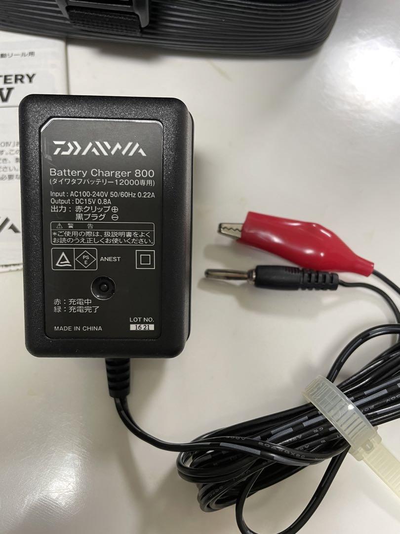 ダイワ　タフバッテリー　12000Ⅳ 中•小型電動リール用　充電式　船