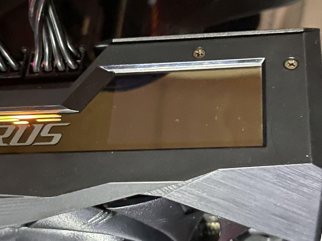 グラフィックボード・グラボ・ビデオカード GIGABYTE RTX3070 AORUS OC 8GB