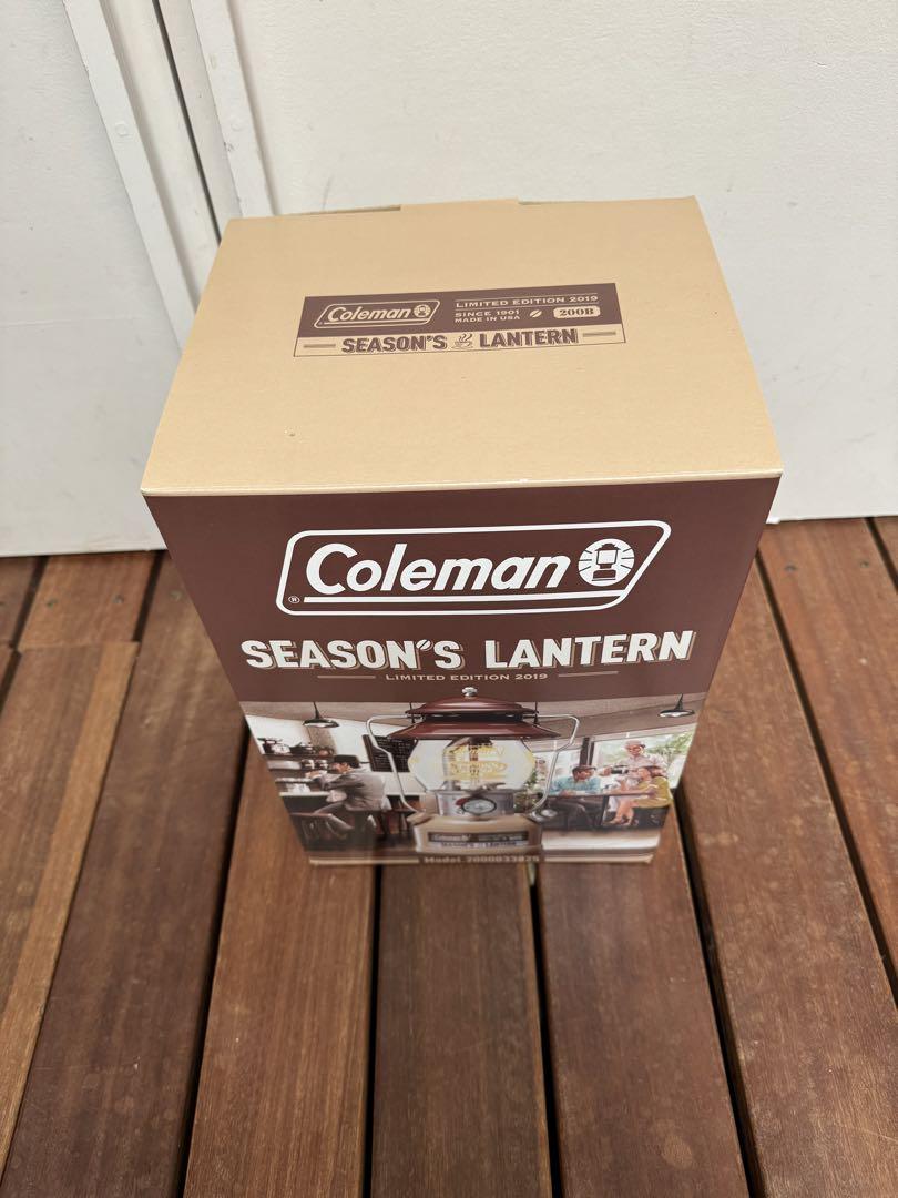 新品未使用未開封外箱付　コールマン　シーズンランタン　2019