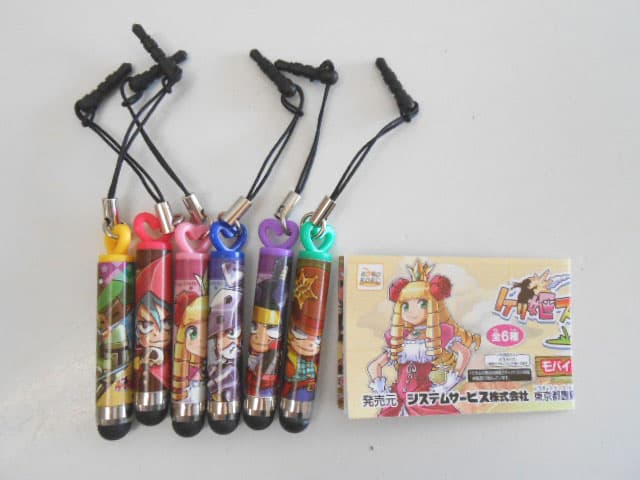 ♯Jyi15GTケリ姫スイーツモバイルタッチペン全6種新品、♥