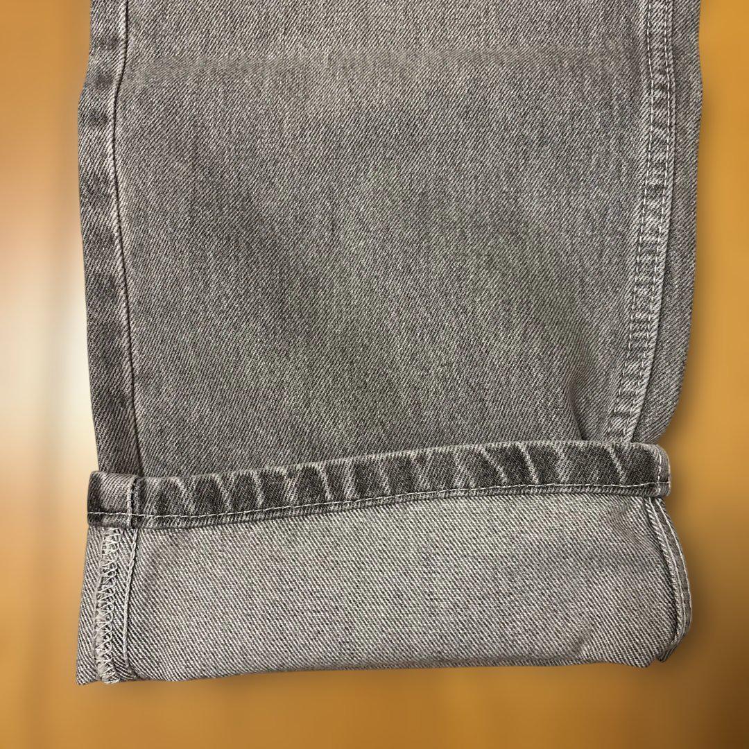 リーバイスシルバータブ ルーズ グレー デニムパンツ W32L32新品未使用