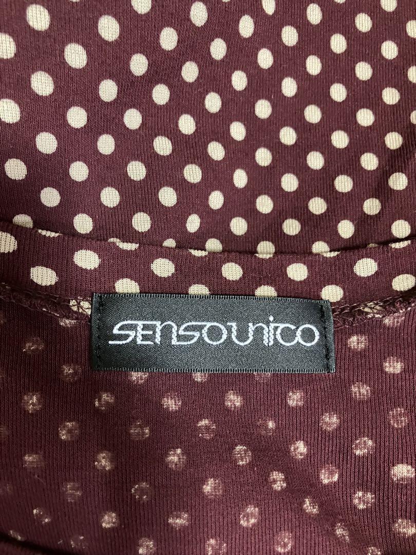 SENSO UNICO センソユニコ　カットソー　Tシャツ　ブラウス　綿　38