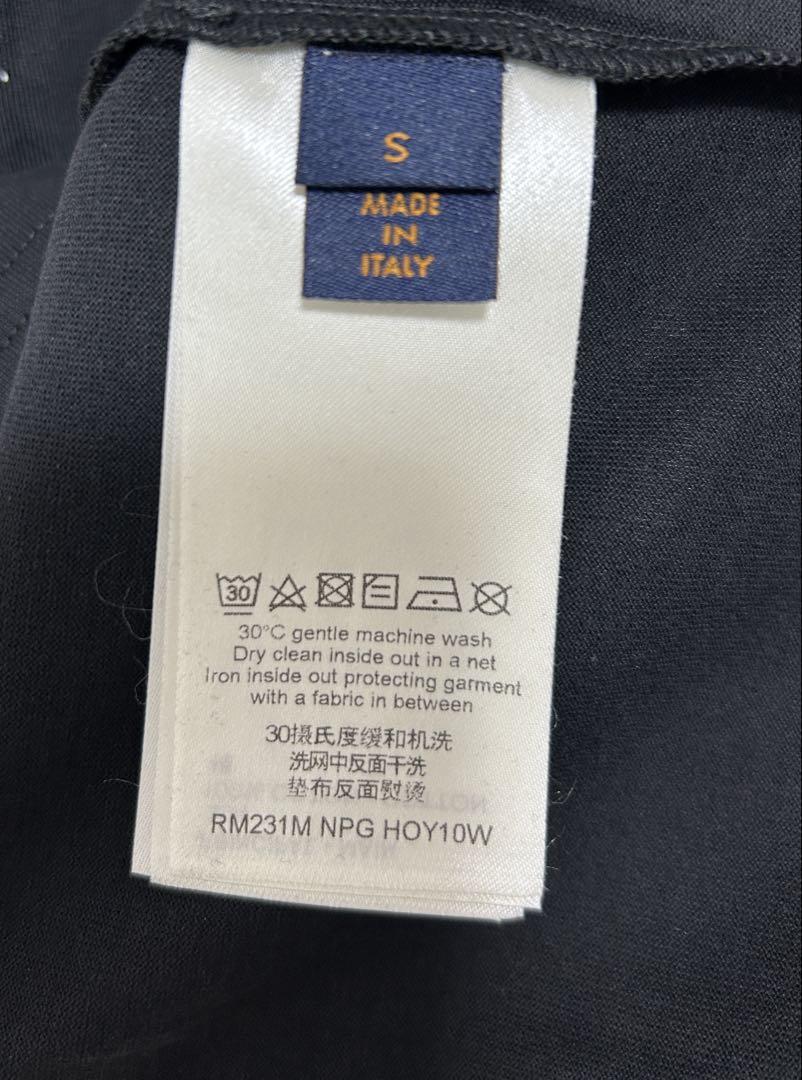 [新品未使用]LOUIS VUITTON ルイヴィトン 半袖Tシャツ ブラック