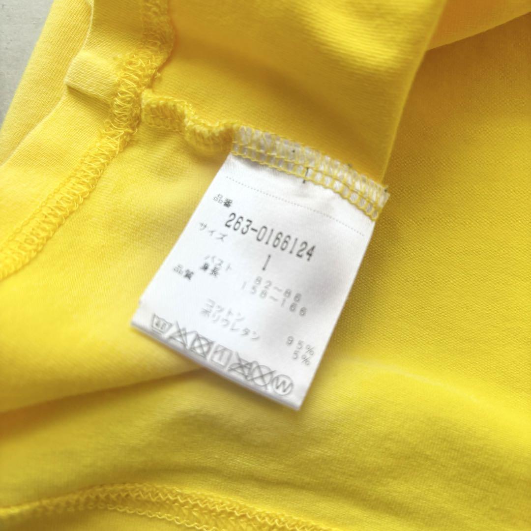 Jack Bunny!! ジャックバニー ベア天 長袖Tシャツ モックネック M