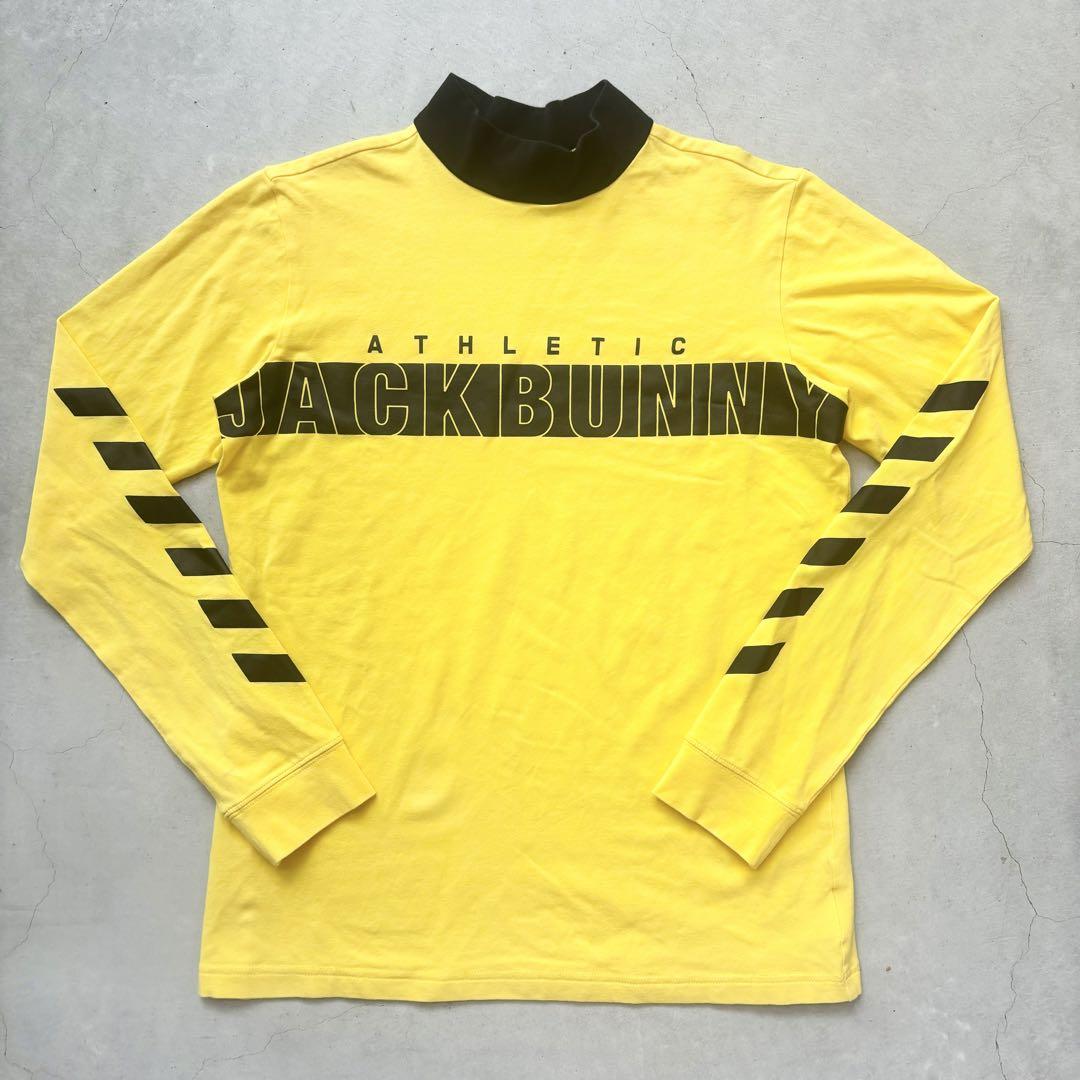 Jack Bunny!! ジャックバニー ベア天 長袖Tシャツ モックネック M