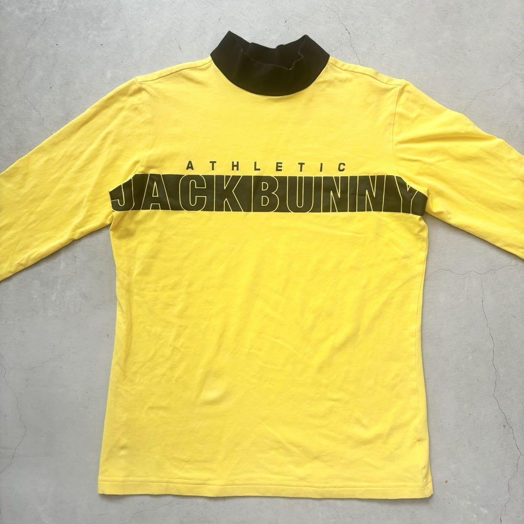Jack Bunny!! ジャックバニー ベア天 長袖Tシャツ モックネック M