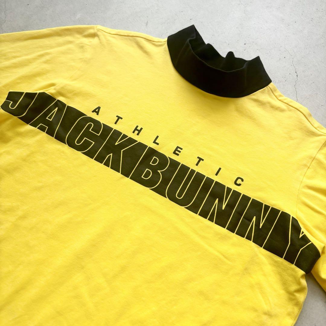 Jack Bunny!! ジャックバニー ベア天 長袖Tシャツ モックネック M