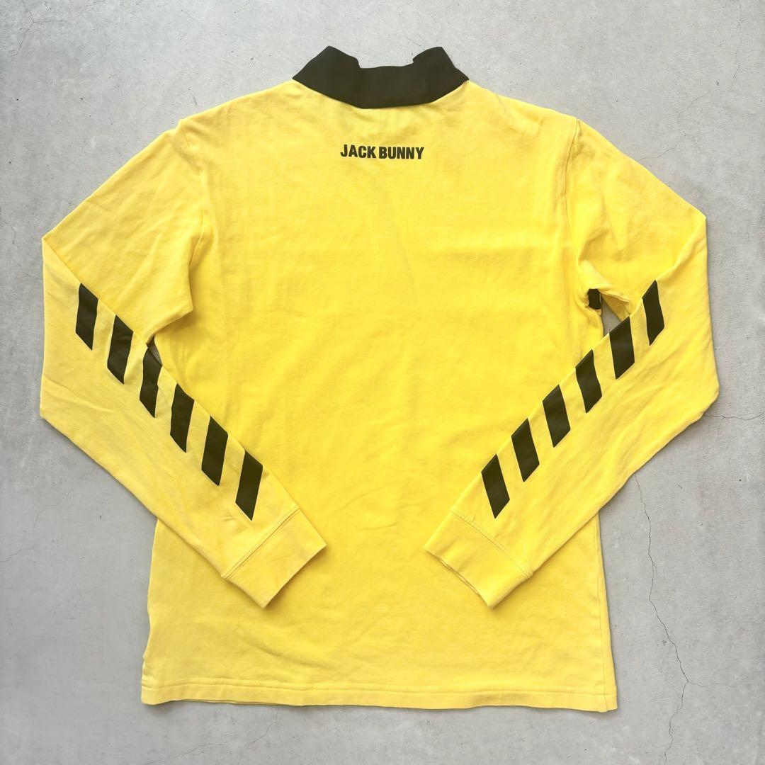 Jack Bunny!! ジャックバニー ベア天 長袖Tシャツ モックネック M