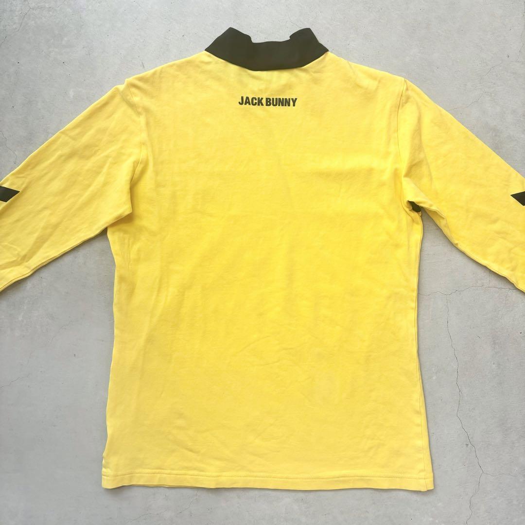 Jack Bunny!! ジャックバニー ベア天 長袖Tシャツ モックネック M