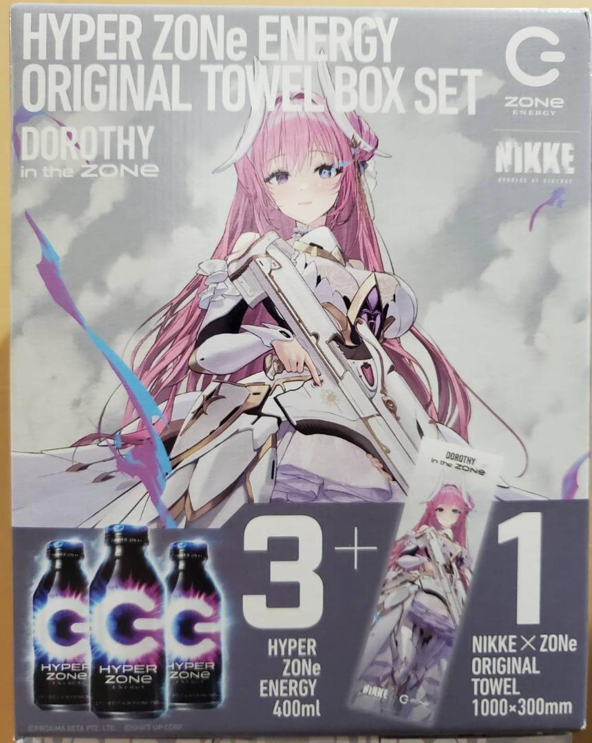 勝利の女神NIKKE ZONE タオル コンプリート 6種 ドリンクなし